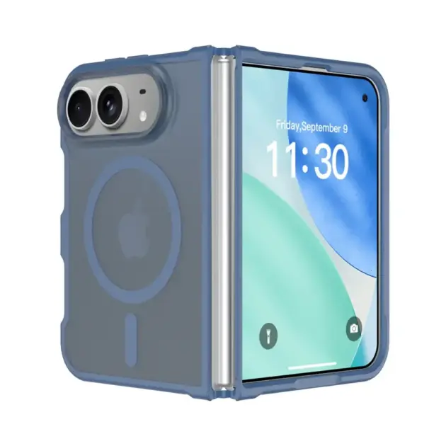 Coque de Protection MagSafe IPF-001 pour Apple iPhone Duo - Bleu Marine
