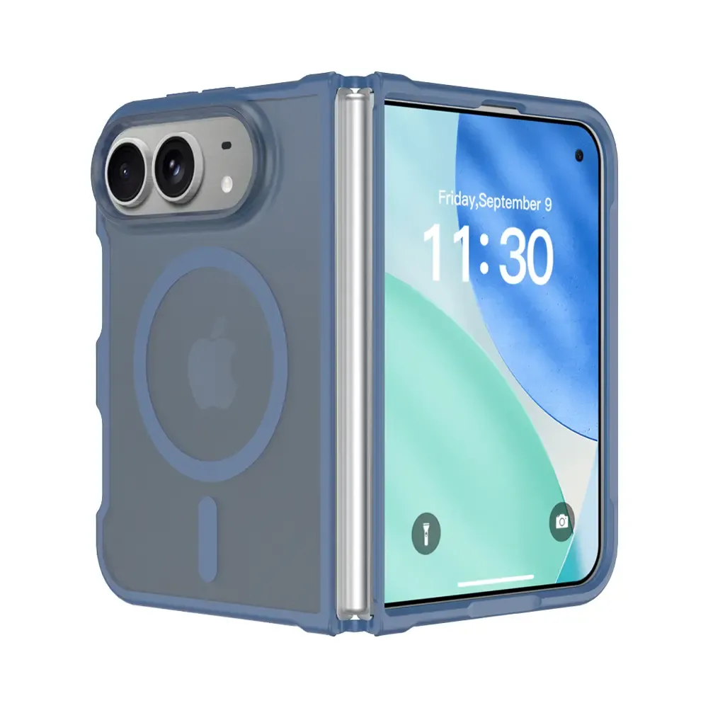 Coque de Protection MagSafe IPF-001 pour Apple iPhone Duo - Bleu Marine