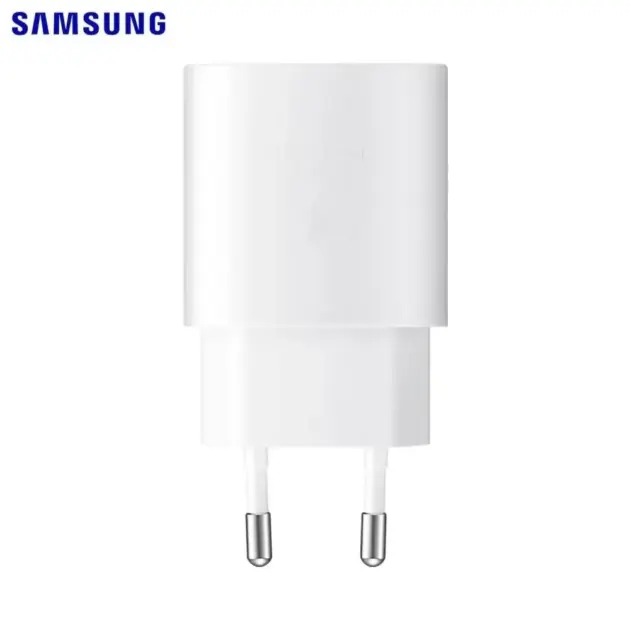 Chargeur Secteur USB-C Samsung 25W Super Fast Charging TA800 Blanc