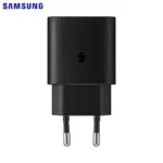 Chargeur Secteur USB-C Samsung 25W Super Fast Charging TA800 Noir