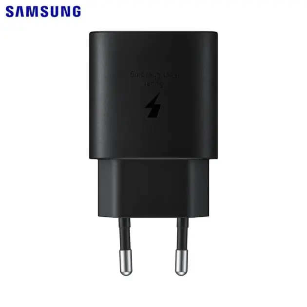 Chargeur Secteur USB-C Samsung 25W Super Fast Charging TA800 Noir
