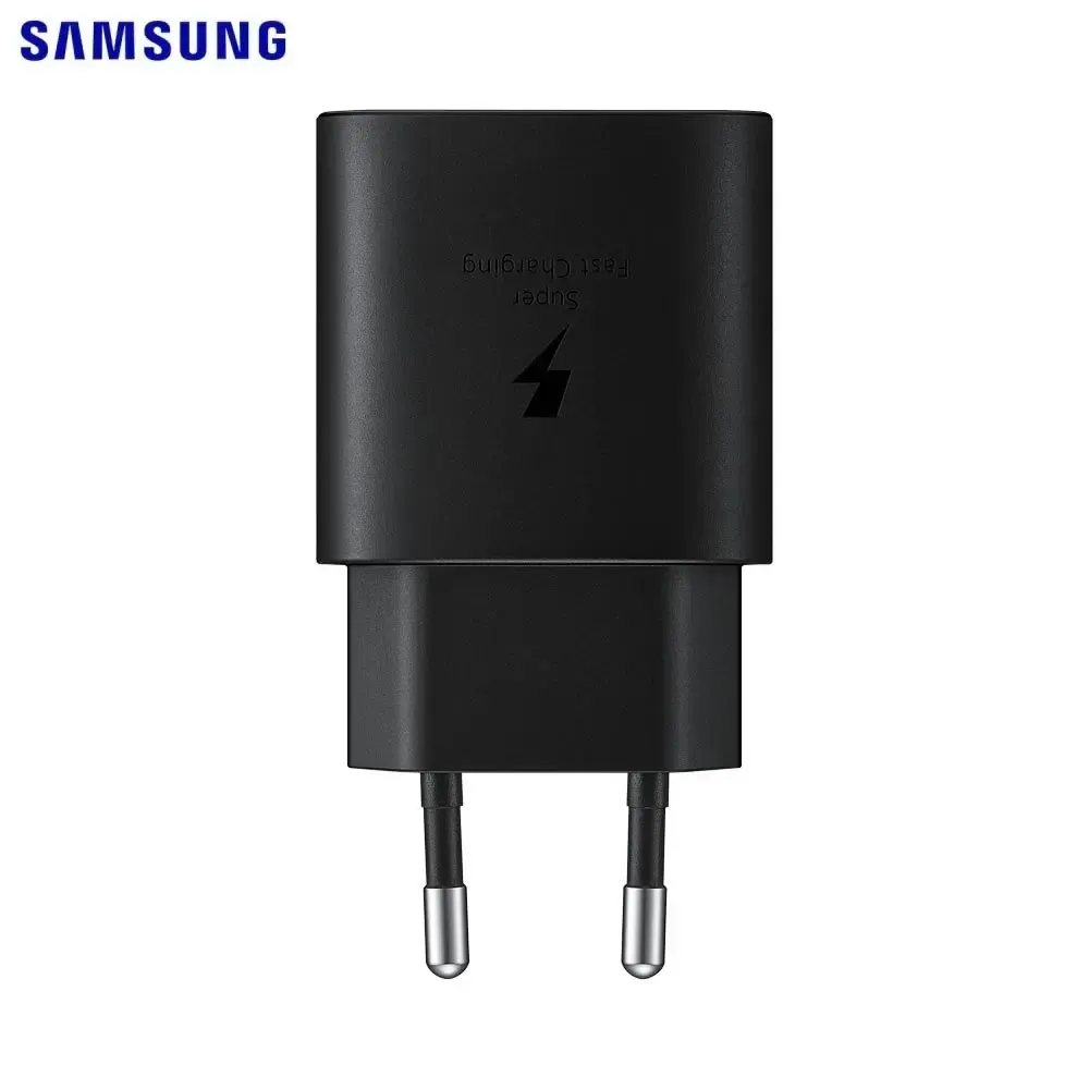 Chargeur Secteur USB-C Samsung 25W Super Fast Charging TA800 Noir